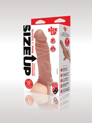 SIZE UP 1 INCH SILICONE EXTENDER WITH BALL LOOP