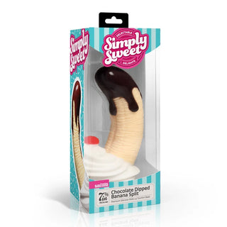 SIMPLY SWEET CHOCOLATE DIPPED BANANA SPLIT