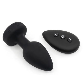 ASHELLA VIBES JEWEL REMOTE CONTROL BUTT PLUG