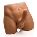 JOCK ASS MASTURBATOR WITH POSEABLE DILDO