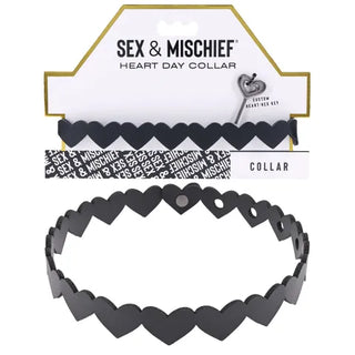 S & M HEART DAY COLLAR