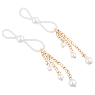 SEX AND MISCHIEF  PEARL NIPPLE TIES