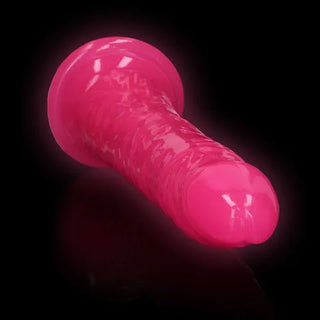 REALROCK 8 INCH SLIM GLOW IN THE DARK DILDO