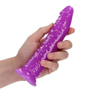 REALROCK 7 INCH SLIM GLOW IN THE DARK DILDO