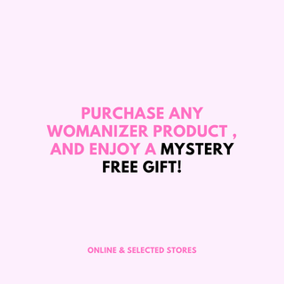 Free Mystery Gift with Every Womanizer Purchase