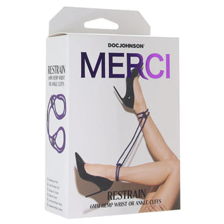 RESTRAIN ANKLE CUFFS VIOLET