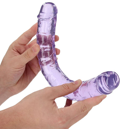 REALROCK CRYSTAL CLEAR DOUBLE DONG 13 INCH
