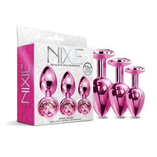 NIXIE METAL BUTT PLUG TRAINER SET