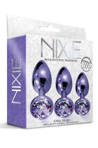 NIXIE METAL BUTT PLUG TRAINER SET