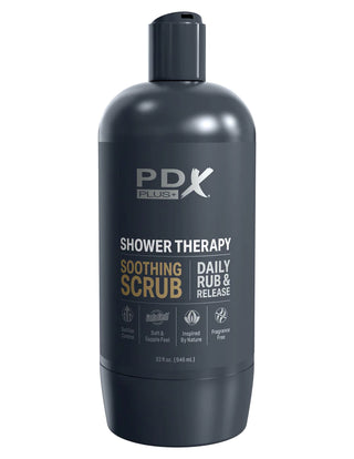 PDX PLUS SOOTHING SCRUB SHOWER THERAPY STROKER