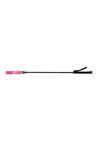 ROUGE LONG RIDING CROP SLIM LEATHER TIP