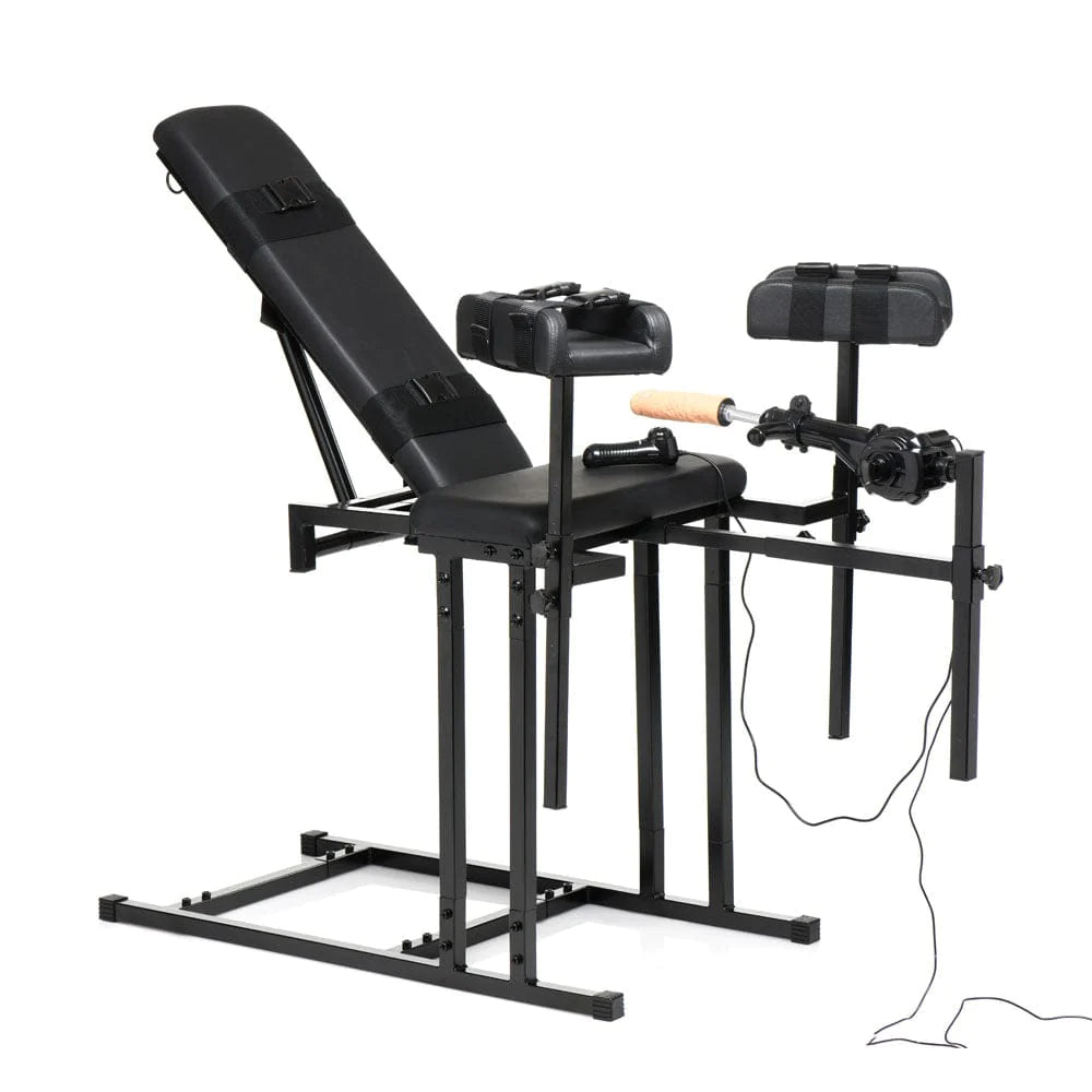 MASTER SERIES ULTIMATE OBEDIENCE CHAIR AND SEX MACHINE