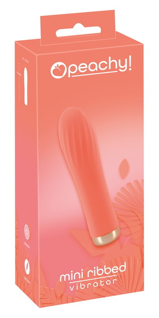 PEACHY MINI RIBBED VIBRATOR