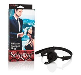 SCANDAL SILICONE STOPPER GAG - Flirt Adult Store