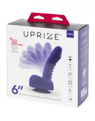 UPRIZE - REMOTE CONTROL RISING 6 INCH VIBRATING DILDO