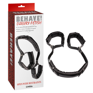 BEHAVE OPEN WIDE RESTRAINTS