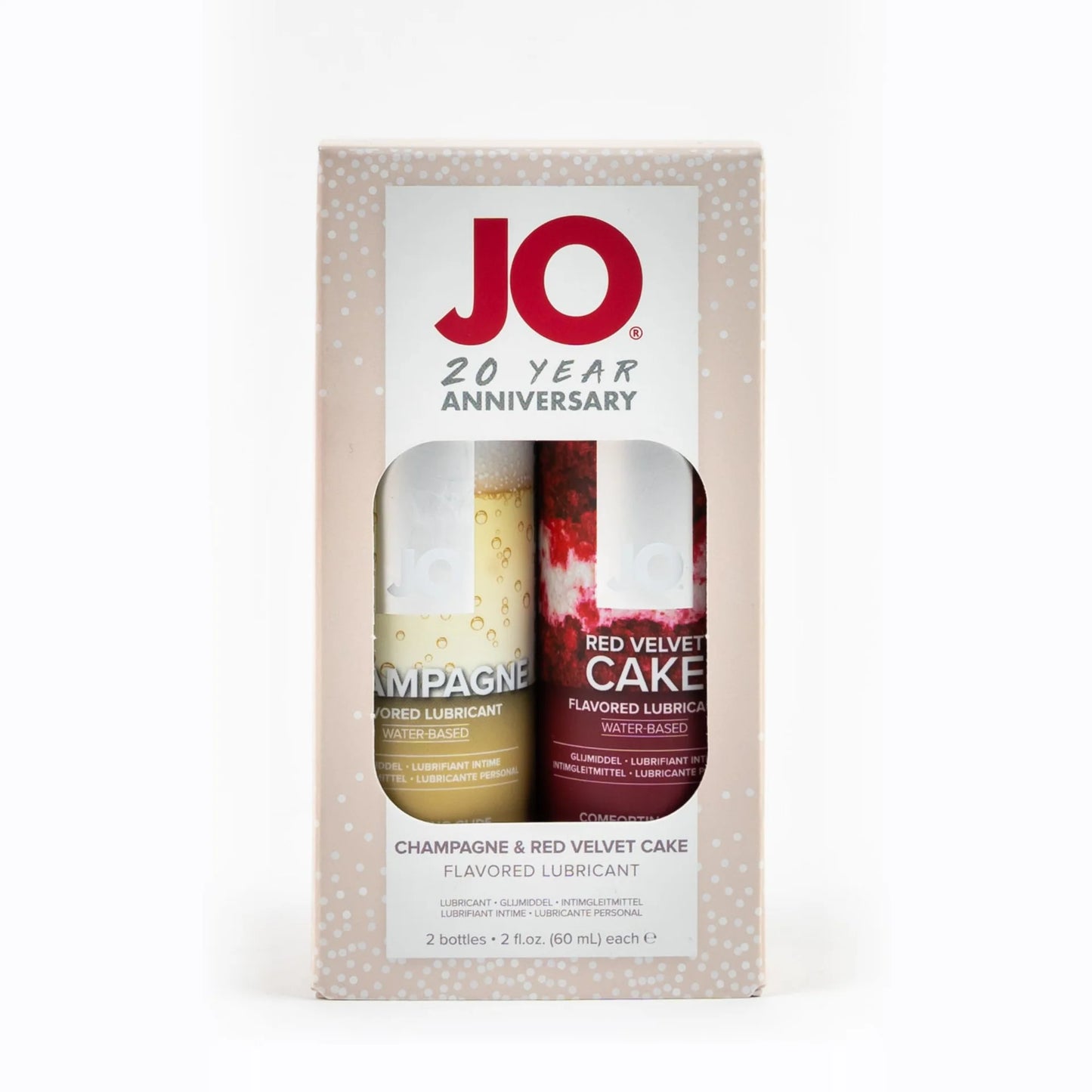 SYSTEM JO 20 YEAR ANNIVERSARY GIFT SET CHAMPAGNE AND RED VELVET