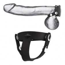 STYLE COCK RING WITH BALL DIVIDER