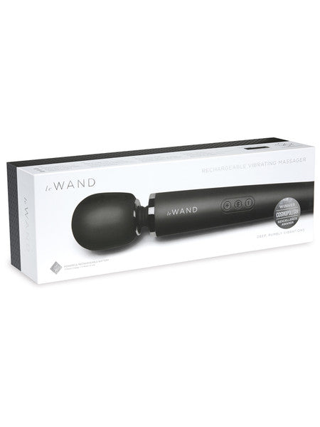 LE WAND BLACK RECHARGEABLE MASSAGER