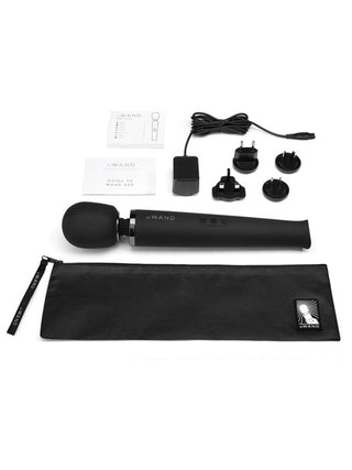 LE WAND BLACK RECHARGEABLE MASSAGER