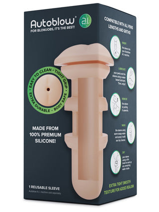 AUTOBLOW A.I. SILICONE ANUS SLEEVE