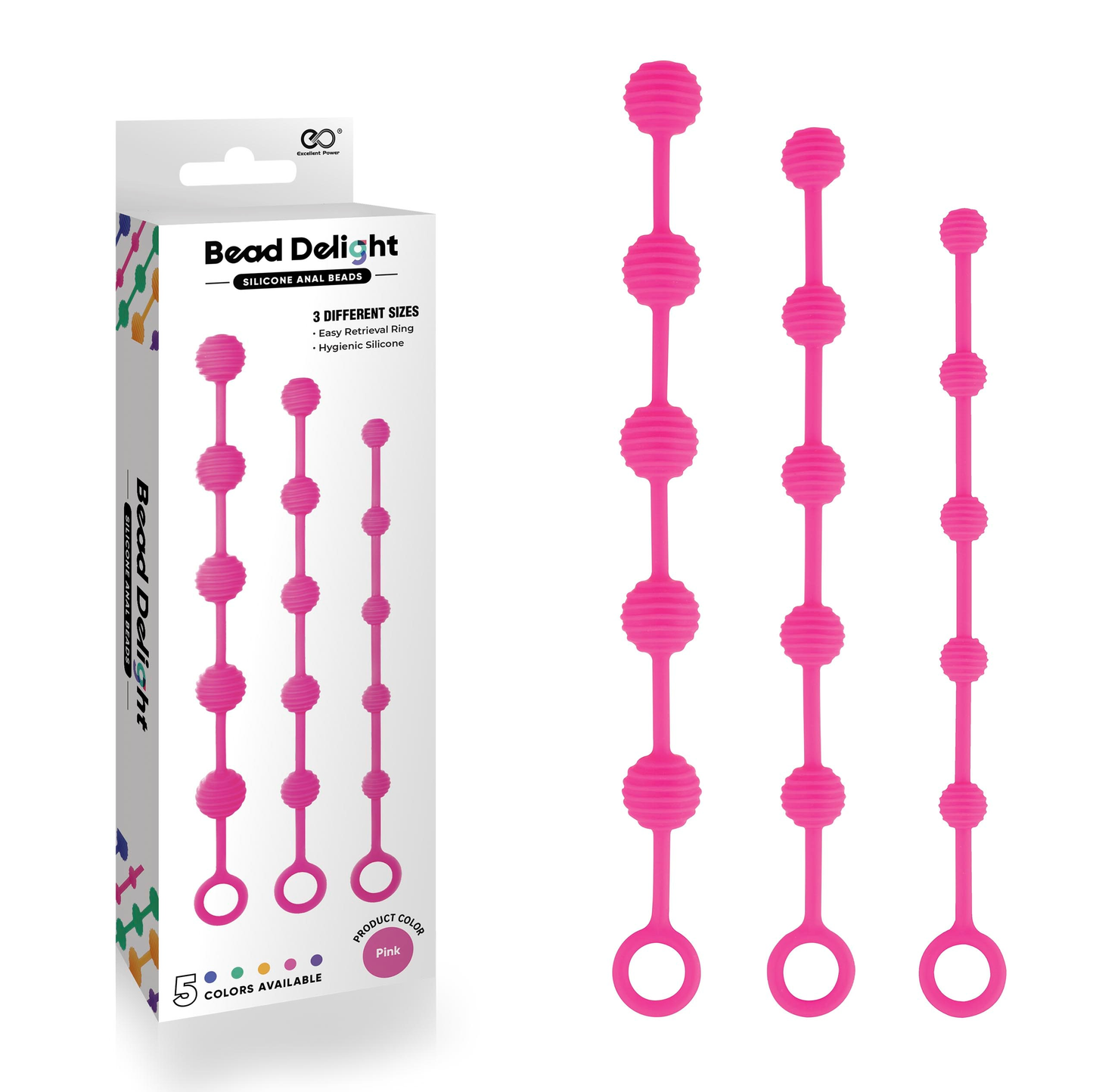 BEAD DELIGHT SILICONE ANAL BEAD KIT
