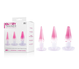 GLITZY TRAINER 3-IN-1 ANAL SET