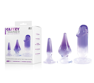 GLITZY TRAINER 3 IN 1 MIXED ANAL SET