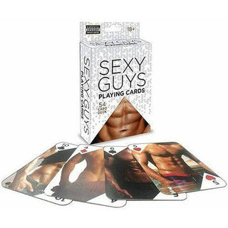 SEXY GUYS PLAYING CARDS