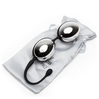 FIFTY SHADES OF GREY INNER GODDESS SILVER JIGGLE BALLS