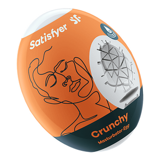 SATISFYER MASTURBATOR EGG CRUNCHY