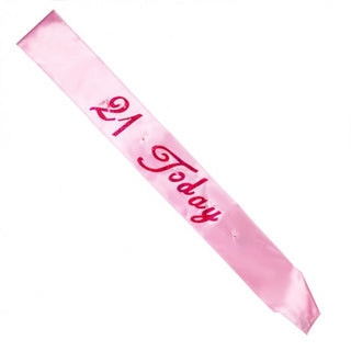 FLASHING SASH 21 PINK