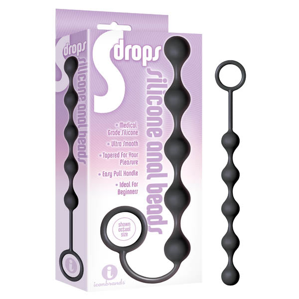THE 9S S-DROPS SILICONE ANAL BEADS