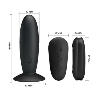 MR PLAY REMOTE CONTROL VIBRATING ANAL PLUG