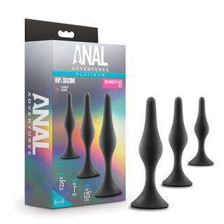 ANAL ADVENTURES PLATINUM BEGINNERS PLUG KIT