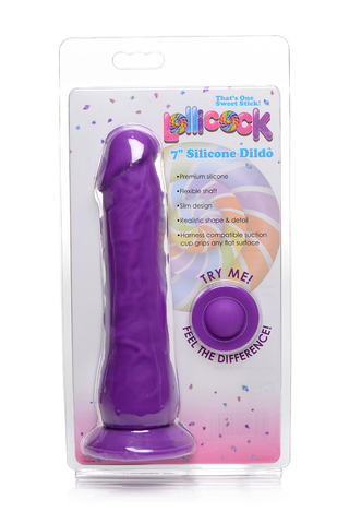 LOLLICOCK 7 INCH SILICONE DILDO