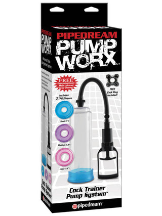 PUMP WORX COCK TRAINER PUMP SYSTEM - Flirt Adult Store