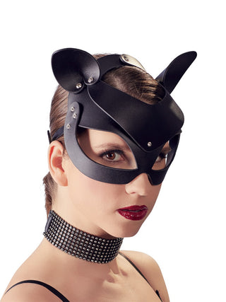 BAD KITTY CAT MASK WITH RHINESTONES