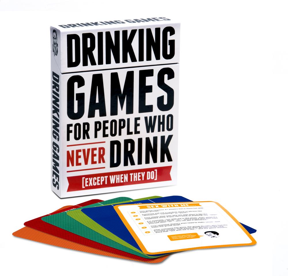 DRINKING GAMES FOR PEOPLE WHO NEVER DRINK