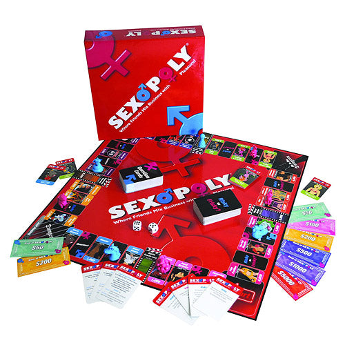 Sexopoly Board Game Flirt Adult Store