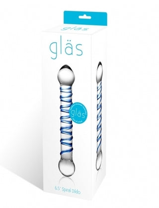 GLAS SPIRAL DILDO