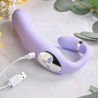 GENDER X ORGASMIC ORCHID STRAPLESS STRAP ON