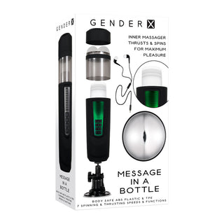 GENDER X MESSAGE IN A BOTTLE