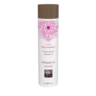 SHIATSU MASSAGE OIL INDIAN ROSE AND ALMOND