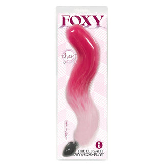 FOXY FOX TAIL SILICONE BUTT PLUG