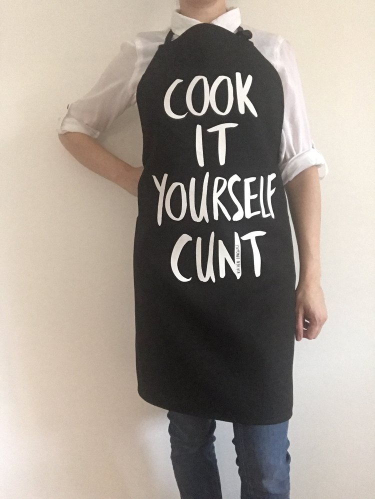 COOK IT YOURSELF CUNT- APRON - Flirt Adult Store