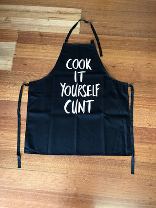 COOK IT YOURSELF CUNT- APRON - Flirt Adult Store