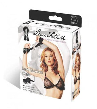 LUX FETISH 2PC SUCTION CUFF SET