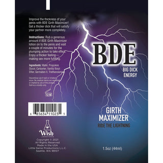BDE GIRTH MAXIMIZER