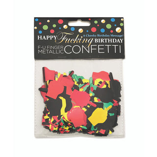 HAPPY FUCKING BIRTHDAY CONFETTI